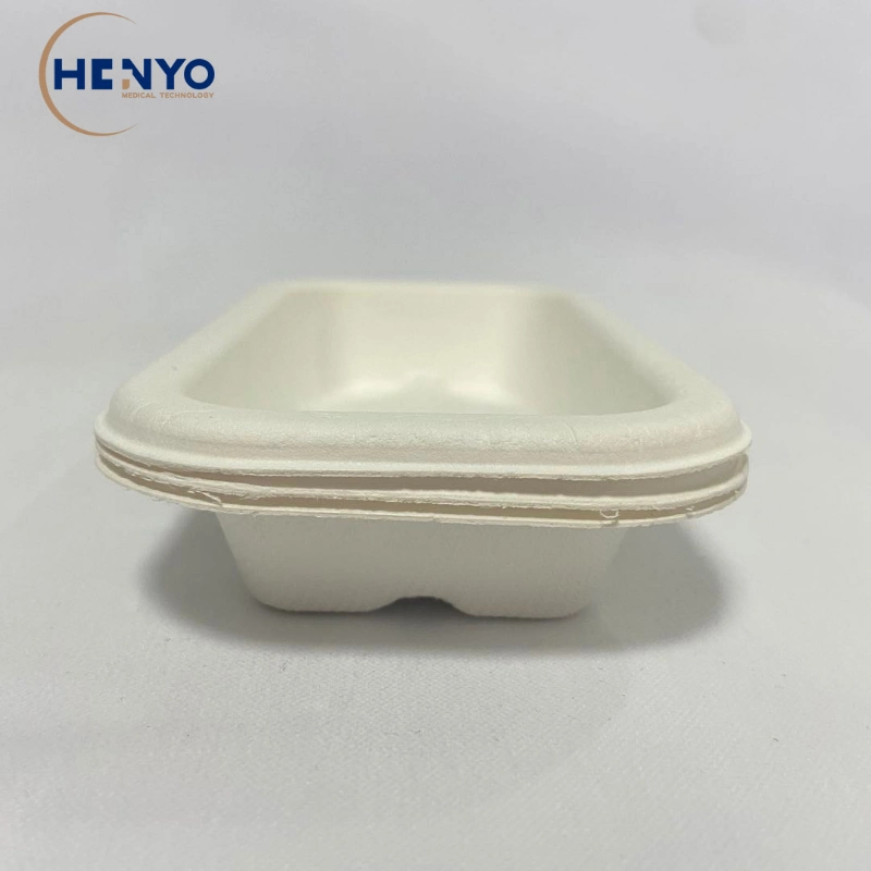 Disposable Safety 100ml Meat Tray Fruit Plate for Supermarket